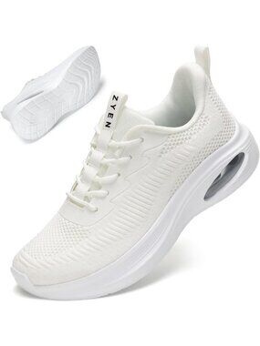 Extra Wide Width Women's Air Cushion Running Shoes | Lightweight Breathable